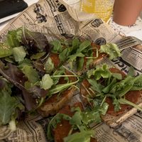 Gluten free Rougettes (red pepper paste was flavorful)  at SAJ in Nice