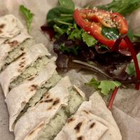 Artichoke flatbread   at SAJ in Nice