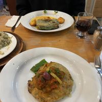  veggie pastilla  at Cinema Cafe in Fes