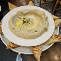 Baba ganoush at Cinema Cafe in Fes