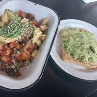 Breakfast Bowl (specify vegan) and Avocado Toast at Three Twigs & Co in Springfield