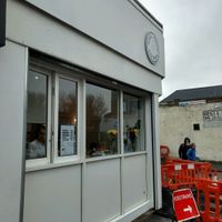 outside at Soul Food Sisters in Glasgow