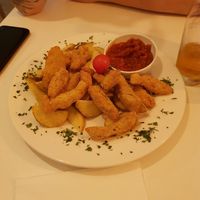 Seitan with wedges at Veganeria in Budapest