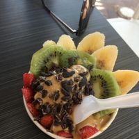 Ain’t ‘nothin’ butter bowl  at Acai Brothers in Noosa Heads