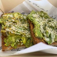 Avo toastt  at Acai Brothers in City Beach
