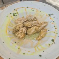 Fried artichokes at Gam-Gam in Venice