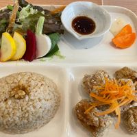 Asian plate  at Nourish in Tokyo