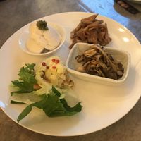 Appetizers at Nourish in Tokyo