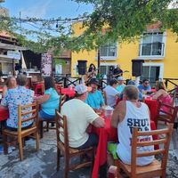 nice rooftop space at El Patio House of Music in Isla Mujeres