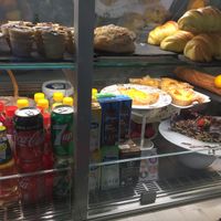 Soya Milk and vegan sweets at Taverna do Merceeiro in Fatima