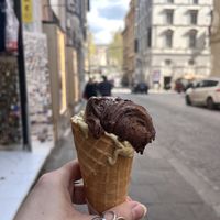 Vegan chocolate and pistachio   at Il Capriccio di Carla in Rome