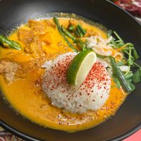 Lovely rice and faux chicken vegan dish. Loved it! at Wagamama - Leopold Sq in Sheffield