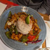 Spicy tofu at Wagamama - Leopold Sq in Sheffield
