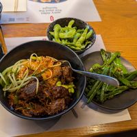 Vegan dishes at Wagamama at Wagamama - Leopold Sq in Sheffield