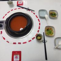 Hot Pot Step 1 at Wutai Yun in Beijing