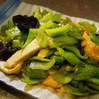Deliciously sauced braised vegetables. ?  at Wutai Yun in Beijing