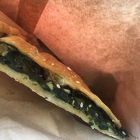 Spanakopita  at Greek Vegan Bakery in Newtown