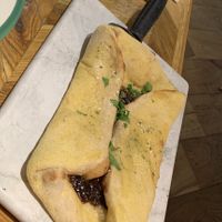 Caramelised onion garlic flatbread   at ASK Italian in Castleford