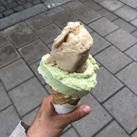 Always get a nut or seed based ice cream here!   at StikkiNikki - Mariatorget in Stockholm