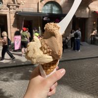 Peanut butter-Banana and Chai  at StikkiNikki - Mariatorget in Stockholm
