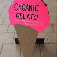 Street sign at StikkiNikki - Mariatorget in Stockholm