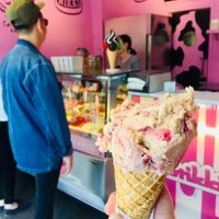 Peanut butter & lingonberry  at StikkiNikki - Mariatorget in Stockholm