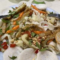 Saigon Salad with fresh Chilis! at Loving Hut in Cabramatta