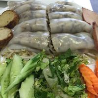 Rice Noodle Cakes  at Loving Hut in Cabramatta