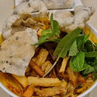 Mi quang at Loving Hut in Cabramatta