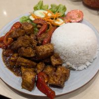 Lemongrass Tofu at Loving Hut in Cabramatta