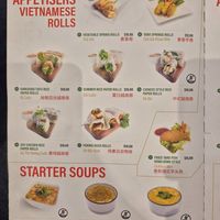 Sep 2025 menu at Loving Hut in Cabramatta