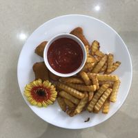Nuggets and Fries at Loving Hut in Cabramatta