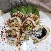 Sushi at Loving Hut in Cabramatta