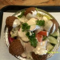 Assiette classique libannaise at Falafel Manie in Laval