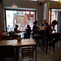 Seating at Hank Cuisine Végétale in Lyon