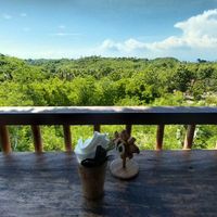 Views at Vegan Soul Kitchen in Penida Island