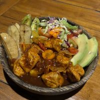 Rainbow Bowl (very salty)  at Vegan Soul Kitchen in Penida Island