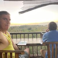 What a spot  at Vegan Soul Kitchen in Penida Island