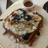 Chia waffles! at Graze in Shanghai