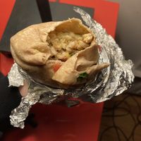 Delicious whole wheat tortilla   at Boloco in Hanover