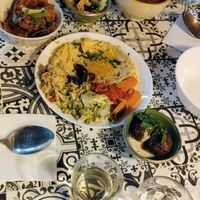 First course at Moroccan Soup Bar in North Melbourne