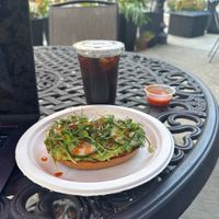 Avocado toastt  at Terra Cafe in Easton