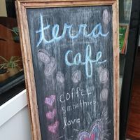 The front  at Terra Cafe in Easton