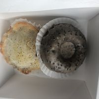 Mushroom pie and donut at Carina's Bakery in Beaverton