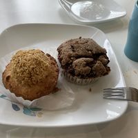 I ate things so fast that this was left over 2 of 4😄  at Carina's Bakery in Beaverton