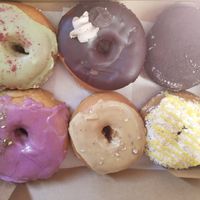 Donas surtidas at Donut Corp - Nueva Los Leones in Santiago