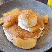 Bavarian Apple Pancakes at The Pancake Parlour in Maribyrnong