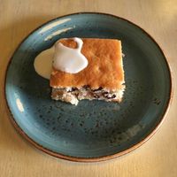 Cake at Bon Lloc in Mallorca