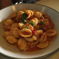 Pasta at Bon Lloc in Mallorca