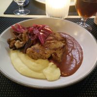 Seitan & Shittake at Bon Lloc in Mallorca